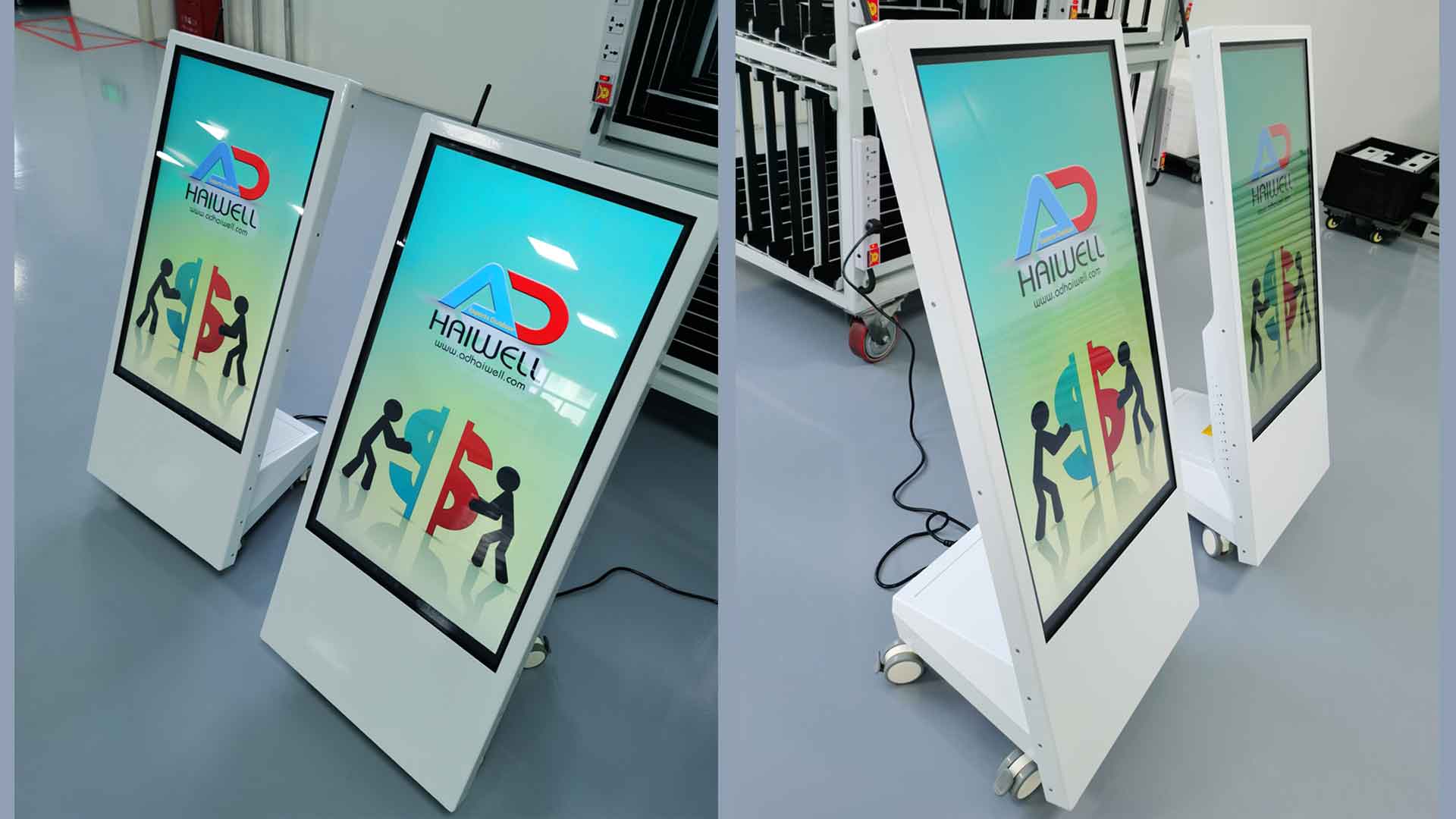 Battery Powered LCD Displays | Portable 